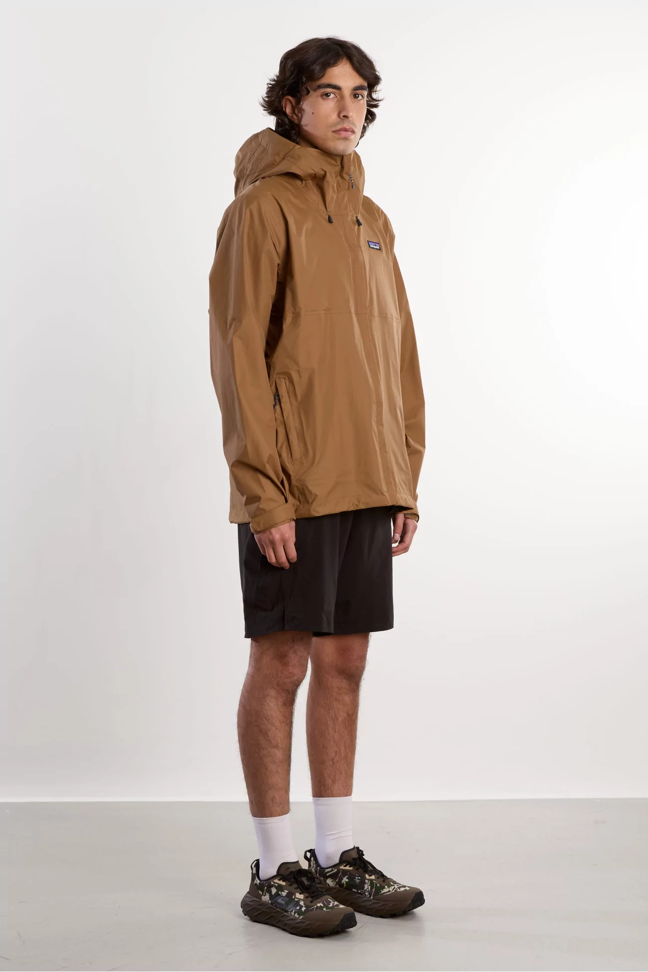 Men's Waterproof Torrentshell 3L Rain Jacket Patagonia – Deer Brown | Centre Commercial