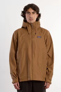 Men's Waterproof Torrentshell 3L Rain Jacket Patagonia – Deer Brown | Centre Commercial