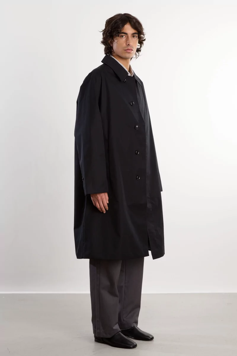 Manteau Gore-Tex Balmacaan Homme Nanamica – Black | Centre Commercial