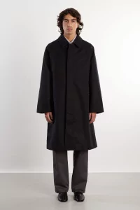 Manteau Gore-Tex Balmacaan Homme Nanamica – Black | Centre Commercial