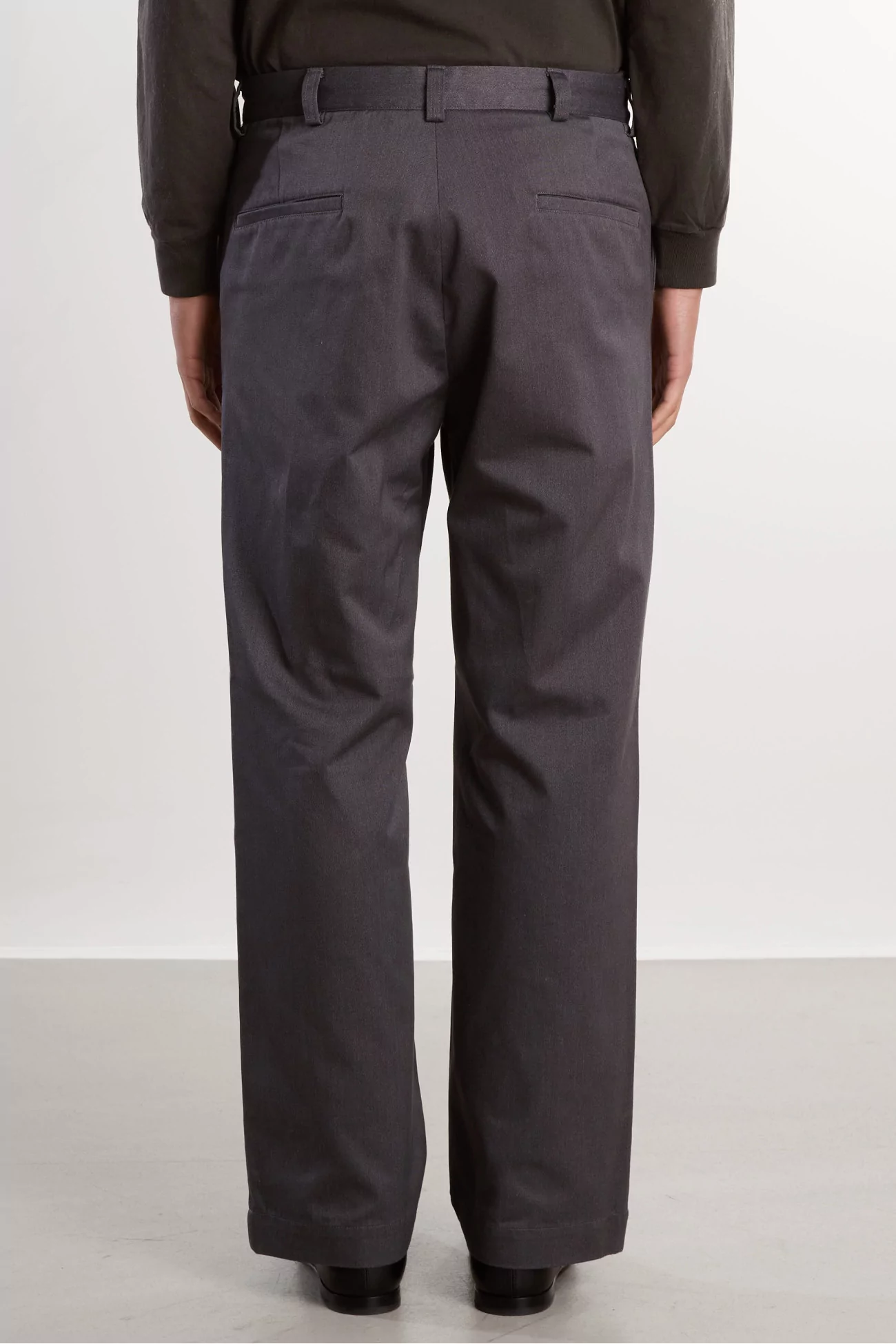 Nanamica Wide Chino Pants – Heather Gray | Centre Commercial