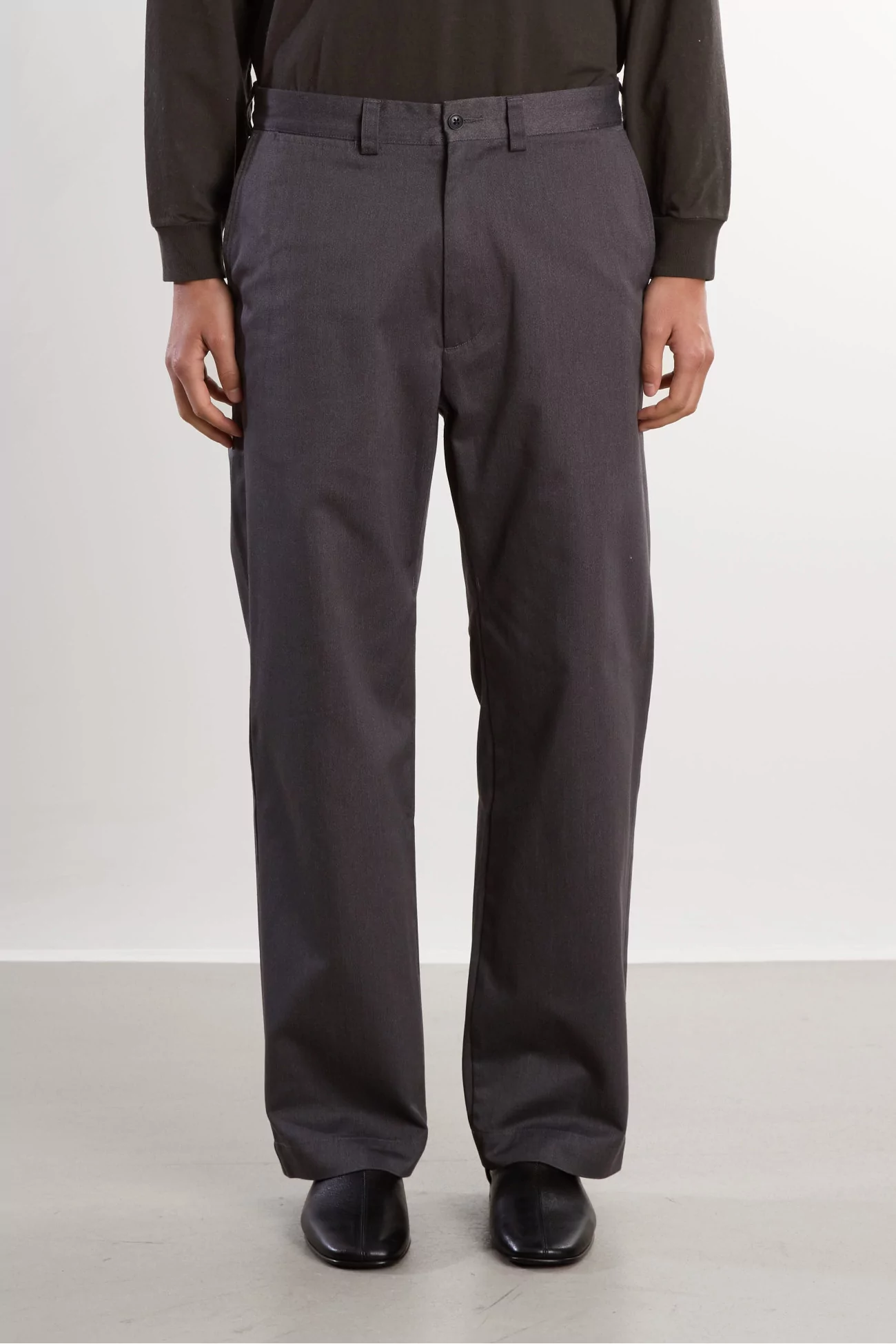 Pantalon Chino Large Homme Nanamica – Heather Gray | Centre Commercial
