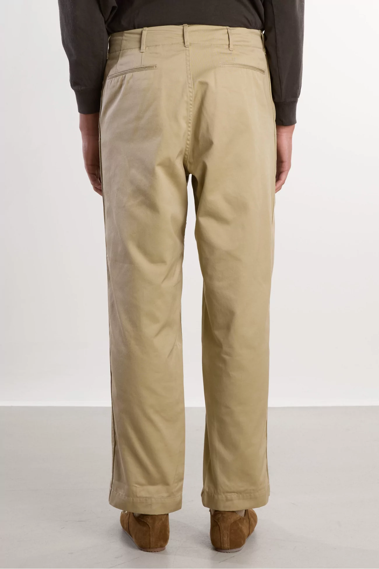Pantalon Chino Homme Coton Nanamica – Khaki | Centre Commercial