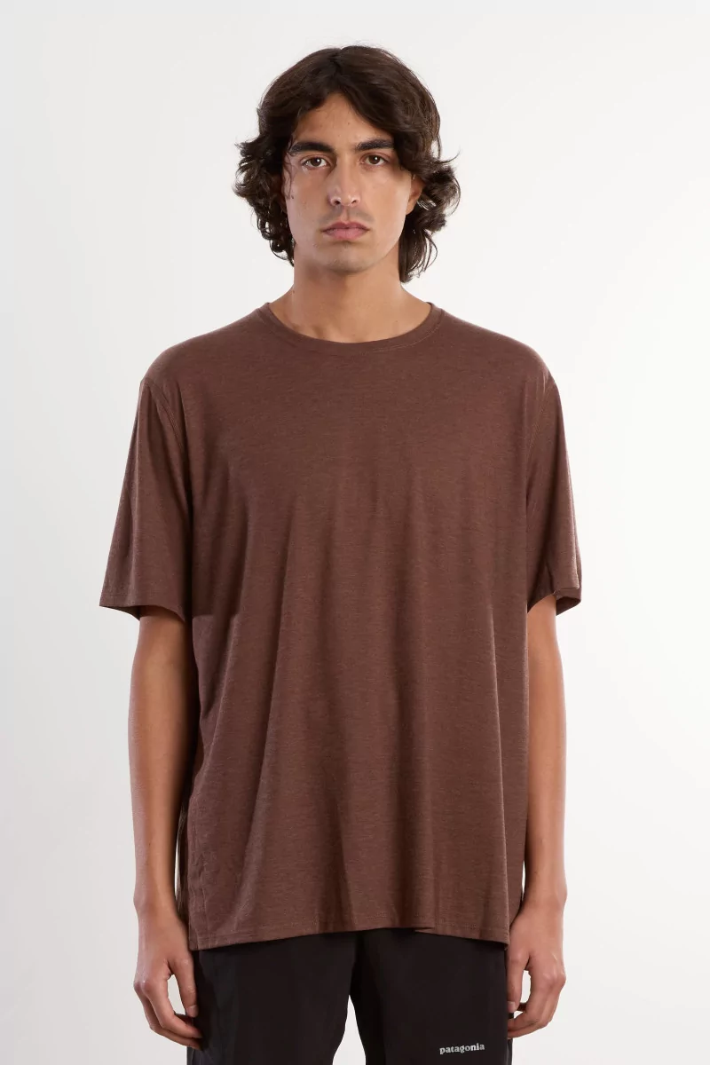 Patagonia Cap Cool Trail Hiking T-Shirt – Berm Brown | Centre Commercial