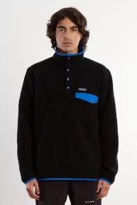 Polaire Homme Synch Snap-T Patagonia – Black P6 Blue | Centre Commercial