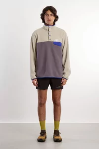 Polaire Homme Synch Snap-T Patagonia – May Grey | Centre Commercial