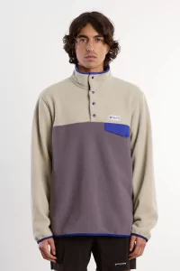 Polaire Homme Synch Snap-T Patagonia – May Grey | Centre Commercial