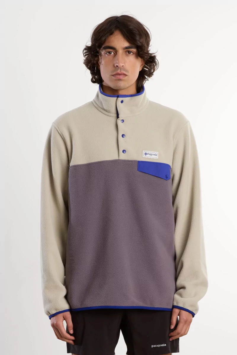 Polaire Homme Synch Snap-T Patagonia – May Grey | Centre Commercial
