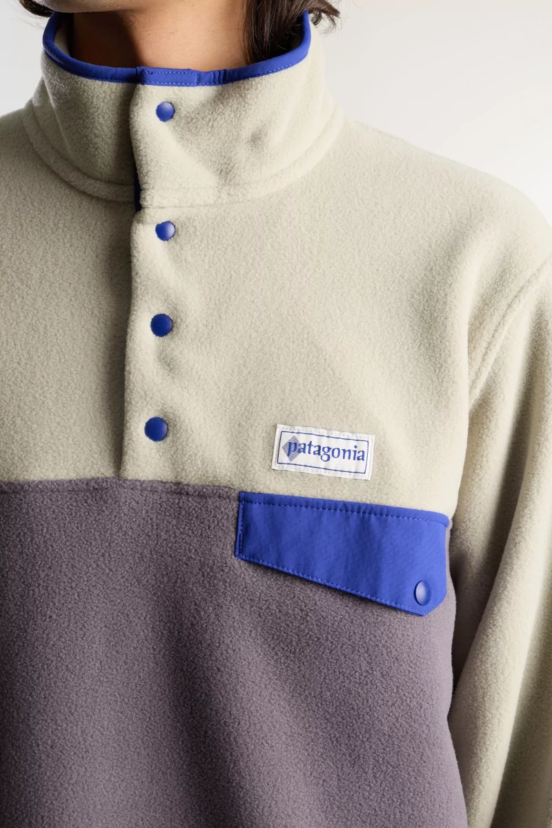 Polaire Homme Synch Snap-T Patagonia – May Grey | Centre Commercial