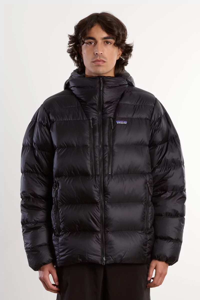 Patagonia Fitz Roy Down Hoody Men – Black | Centre Commercial
