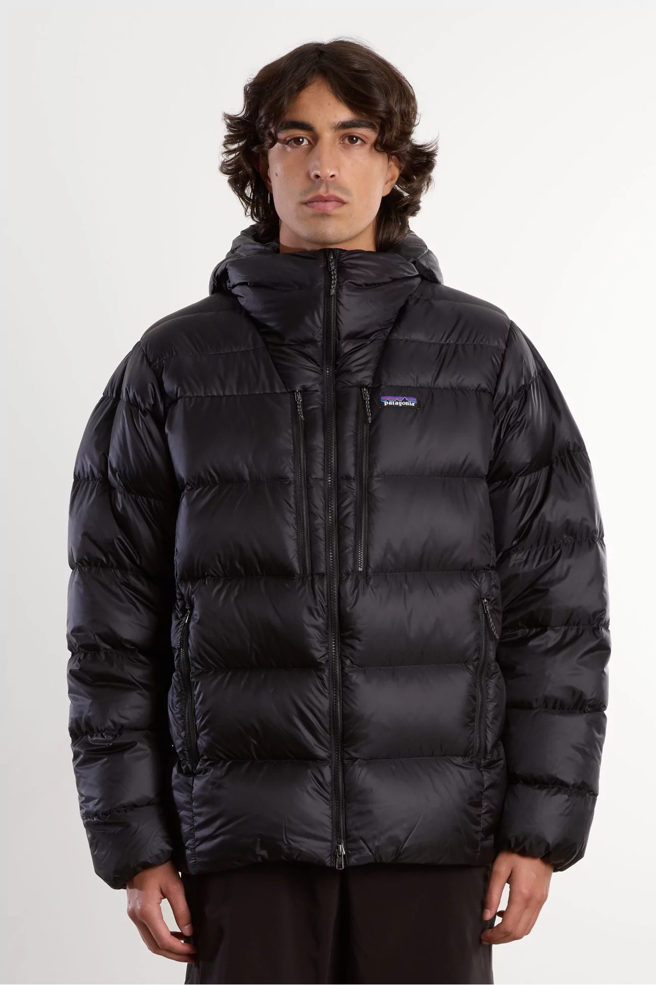Patagonia Fitz Roy Down Hoody Men – Black | Centre Commercial