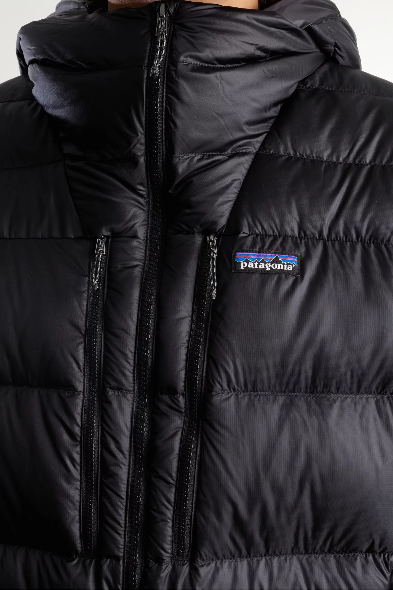 Doudoune Homme Fitz Roy Down Hoody Patagonia – Black | Centre Commercial