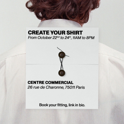 @camisasmanolo is bringing its made-to-measure service from Madrid to Paris.During a private 30-minute appointment, choose your fabric, collar and finishing details before Manolo takes your measurements.October 22–24 11 AM–8 PM Centre Commercial 26 rue de Charonne, 75011 ParisAppointments through the link in bio.