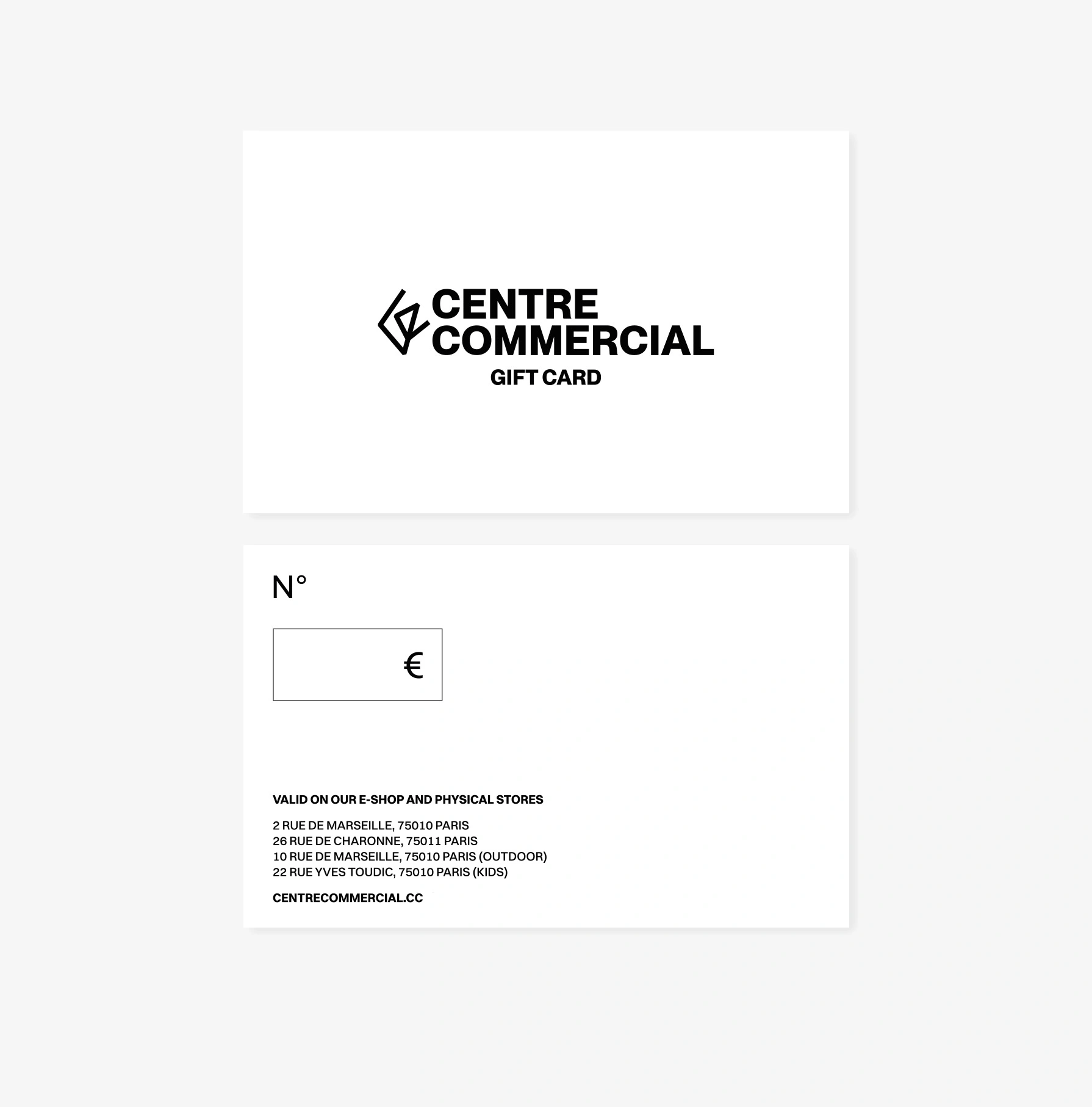 Carte cadeau